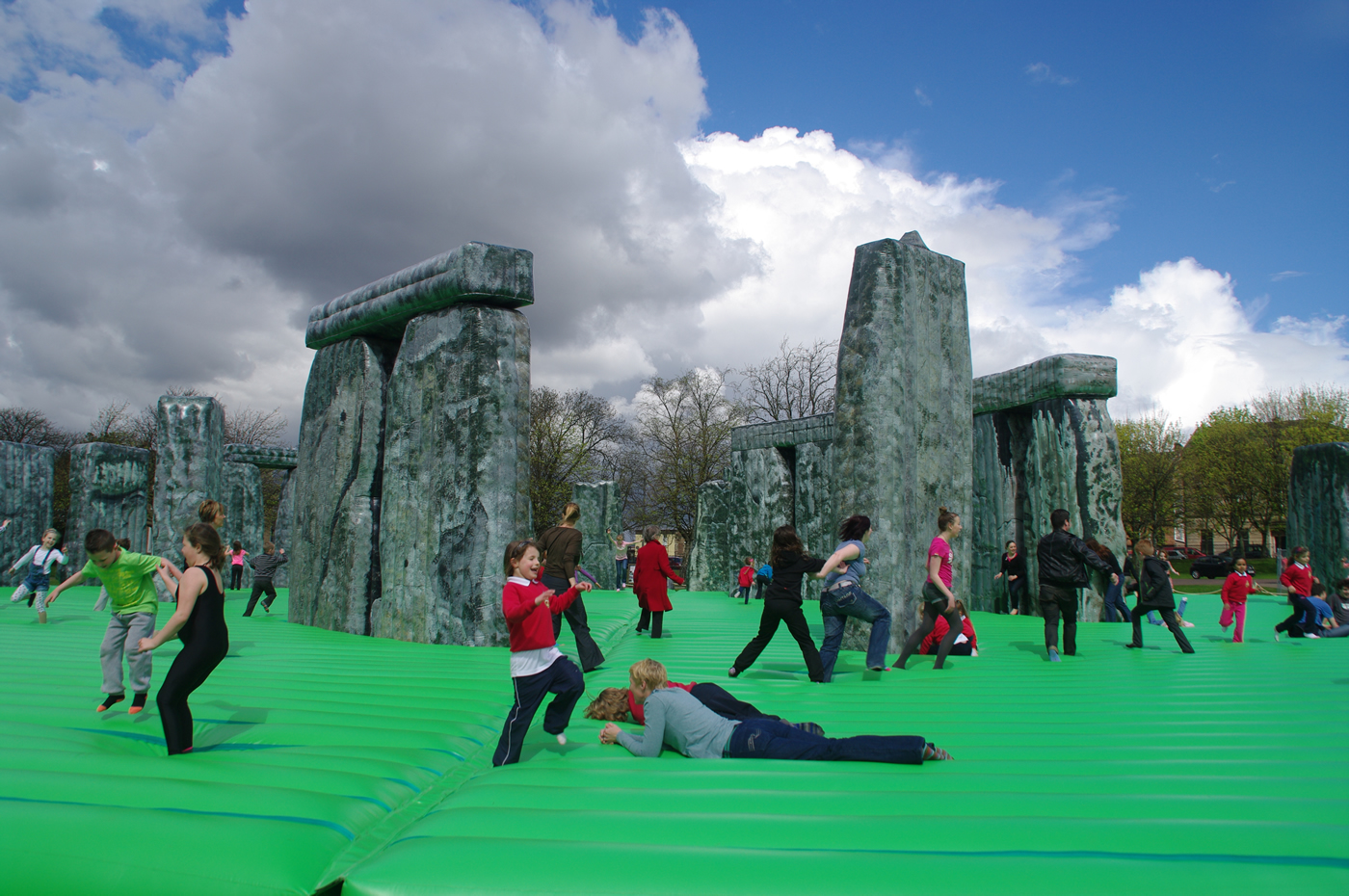 Sacrilege, (2012), Jeremy Deller. Commissioned by Glasgow International Festival of Visual Art 2012. Courtesy of The Artist and The Modern Institute/Toby Webster Ltd, Glasgow. Photo: Jeremy Deller.